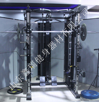 Cage à Squat Commerciale XinRui pour Salle de Sport Domestique, Appareil de Fitness Multifonction, Machines Smith pour Exercices d'Épaules