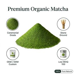 Matcha en Polvo de Marca Profesional, Etiqueta Privada, Soporte OEM ODM, Suministro de Alta Calidad, Precio al por Mayor, Venta Directa de Fábrica - Product Image 2