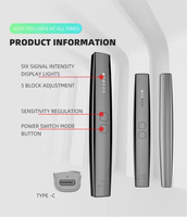 KT9 GPS Signal Lens RF Tracker Mini Anti-Hidden Camera Detector Portable Lens Finder GSM Anti-Spy Bug Detector
