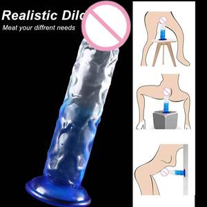Consoladores de silicona giratorios de sensación Real más baratos, masturbador de pene para niñas, pene de cristal, pene, Juguetes sexuales para mujeres para parejas lesbianas - Product Image 2