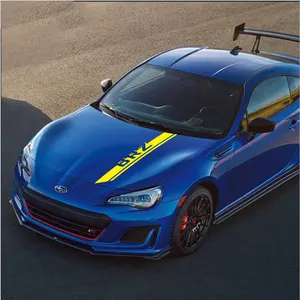 Aplicar para subaru brz capuz adesivo automotivo reembolso personalidade decorativa a158