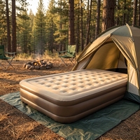 Matelas pneumatique en PVC certifié BSCI, taille Queen, design moderne, pliable, épaisseur >30 cm, pour école, parc, chambre, hôpital, extérieur, maison