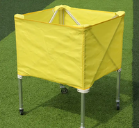 La balle de tennis portative durable du football de basket-ball de volley-ball portent le chariot avec des roues