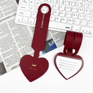 ป้ายติดกระเป๋าเดินทางหนัง PU สีสันสดใส ดีไซน์สร้างสรรค์  แบบใหม่  ใช้งานได้หลากหลาย  สำหรับติดบัตรขึ้นเครื่องบิน  ป้ายติดกระเป๋าเดินทาง  พร้อมช่องใส่ตัวอักษร - Product Image 6