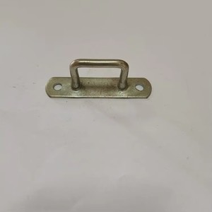 Anneau de fixation en D en acier zingué pour bâche de remorque, plaque de fixation pour corde - Product Image 4