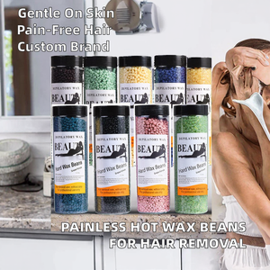 Offre Spéciale : Perles de <span class=keywords><strong>cire</strong></span> dure dépilatoire à <span class=keywords><strong>la</strong></span> colophane, 18 couleurs, pour peaux sensibles, épilation indolore du visage, du maillot, des <span class=keywords><strong>aisselles</strong></span> et du corps - Product Image 2