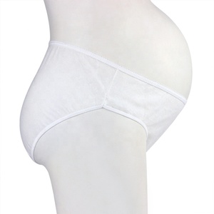 5 pièces/lot sous-vêtements jetables culottes enceintes coton post-partum <span class=keywords><strong>caleçon</strong></span> grande taille pour grandes femmes L à 6XL - Product Image 2