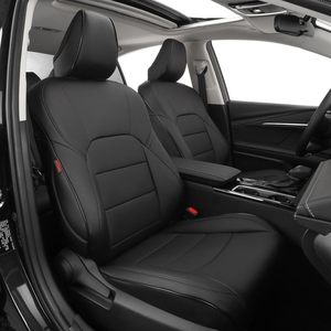 Fundas de Asiento de Coche Personalizadas de Cuero Ecológico Impermeable en Rojo/<span class=keywords><strong>Azul</strong></span>/Beige para OEM, Juego Completo de Lujo para Sedán/SUV de 7 Plazas, Tacoma, Explorer, <span class=keywords><strong>Sienna</strong></span> - Product Image 1