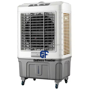 Enfriador de Aire Evaporativo Industrial de Alta Eficiencia con Motor y Bomba para Ventilación de Almacenes, Ecológico - Product Image 1