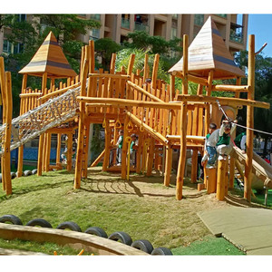 <span class=keywords><strong>Aire</strong></span> <span class=keywords><strong>de</strong></span> <span class=keywords><strong>jeux</strong></span> en bois Composite, château <span class=keywords><strong>de</strong></span> princesse, couchage en bois, pour centres d'hôtel - Product Image 6