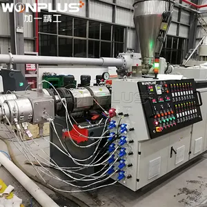 Máquina de fabricación de tubos de PVC altamente automática/línea de extrusión de tubos de agua de PVC