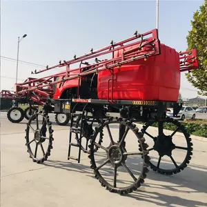 Self propelled water drought dual purpose dispenser infinitely variable speed agricultural sprayer