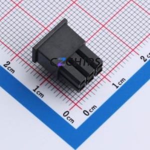 W30012K-6PB123 Housing (Wire-to-Board / Wire-to-Wire) P=3.03mm Connector 2x3P 3.03mm Micro-Fit (MX 3.0) 3.03mm - Product Image 2