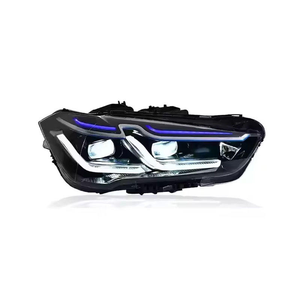 Faros Delanteros SJC para <span class=keywords><strong>BMW</strong></span> <span class=keywords><strong>X1</strong></span> F48 F49 2016-2019, Luces Delanteras LED Láser de Alta Calidad, Luces de Circulación Diurna - Product Image 2