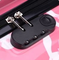 Valise à roulettes pour enfants, rose et bleue, adorable, pour filles et enfants, pour l'école et les vacances