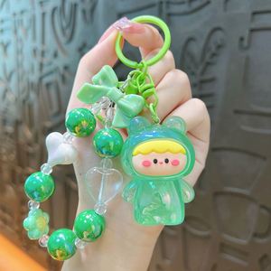 Porte-clés grenouille lumineuse créative en gros, accessoires de sac exquis et mignons, pendentif de voiture, petit cadeau - Product Image 6