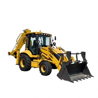 China Changlin Mini Skid Steer Loader Bucket 1m Kapasitas 2 Ton Mesin Diesel Euro5/EPA PLC Penggerak 4 Roda Wheel Loader