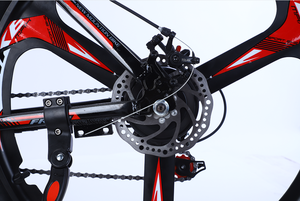 Vélo de montagne <span class=keywords><strong>électrique</strong></span> - Moteur arrière sans balais 250W, batterie lithium 36V 8Ah, cadre en aluminium, roues de 26 pouces, 21 vitesses, freins à disque - Product Image 2