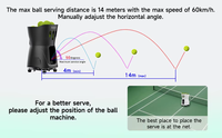 Machine à balles de tennis portable PT Mini Pro avec application et télécommande, 50 balles, équipement d'entraînement léger pour entraîneurs et joueurs