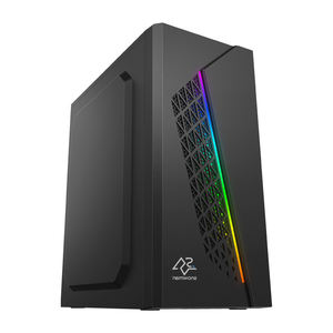 ثلج رجل الثلج MATX Mini <span class=keywords><strong>ITX</strong></span> CS022 شعبية هيكل الكمبيوتر حالة الألعاب منتصف برج الاكريليك كمبيوتر سطح المكتب الأسود - Product Image 4