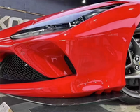 Kit de carrosserie en fibre de carbone pour Ferrari F8 Tributo Spider Diffuseurs avant, milieu et arrière.
