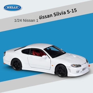 Welly 1:<span class=keywords><strong>24</strong></span> N Issan Silvia Super coche Metal coleccionable simulación Die Cast coche aleación modelo coleccionable regalo - Product Image 5