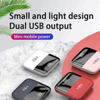 Mini 10000Mah Cargador de batería Powerbank Banco de energía portátil para Ipho Tipo-C Micro Power Banks