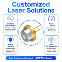 Dioda Laser Biru 435nm 450nm 1.6W 3.5W 5W TO56 untuk Pengelasan Mikro Presisi Tinggi pada Foil Tembaga dan Penandaan Laser, Pemotongan, Pengukiran