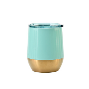 Tasse à café en acier inoxydable de 12 oz, gobelet à vin, tasse à eau isolante en forme de U à grande capacité - Product Image 4