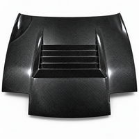 Capot en fibre de carbone compatible avec Nissan S13 Silvia S13, noir, léger, remplacement du capot d'origine