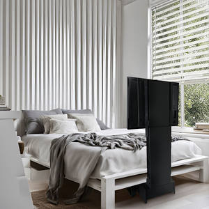 Sollevatore <span class=keywords><strong>TV</strong></span> Motorizzato Moderno Sottoletto con Telecomando Wireless, Struttura in Acciaio, Capacità 32-55 Pollici, Carico 50kg - Product Image 5