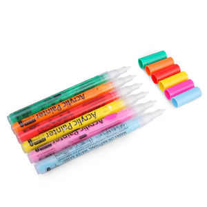 12pcs extra Fine Tip Acrylic <b>Colouring</b> Wholesale Acrylic Paint Pens Marker Pen for <b>Wood</b> - Product Image 1