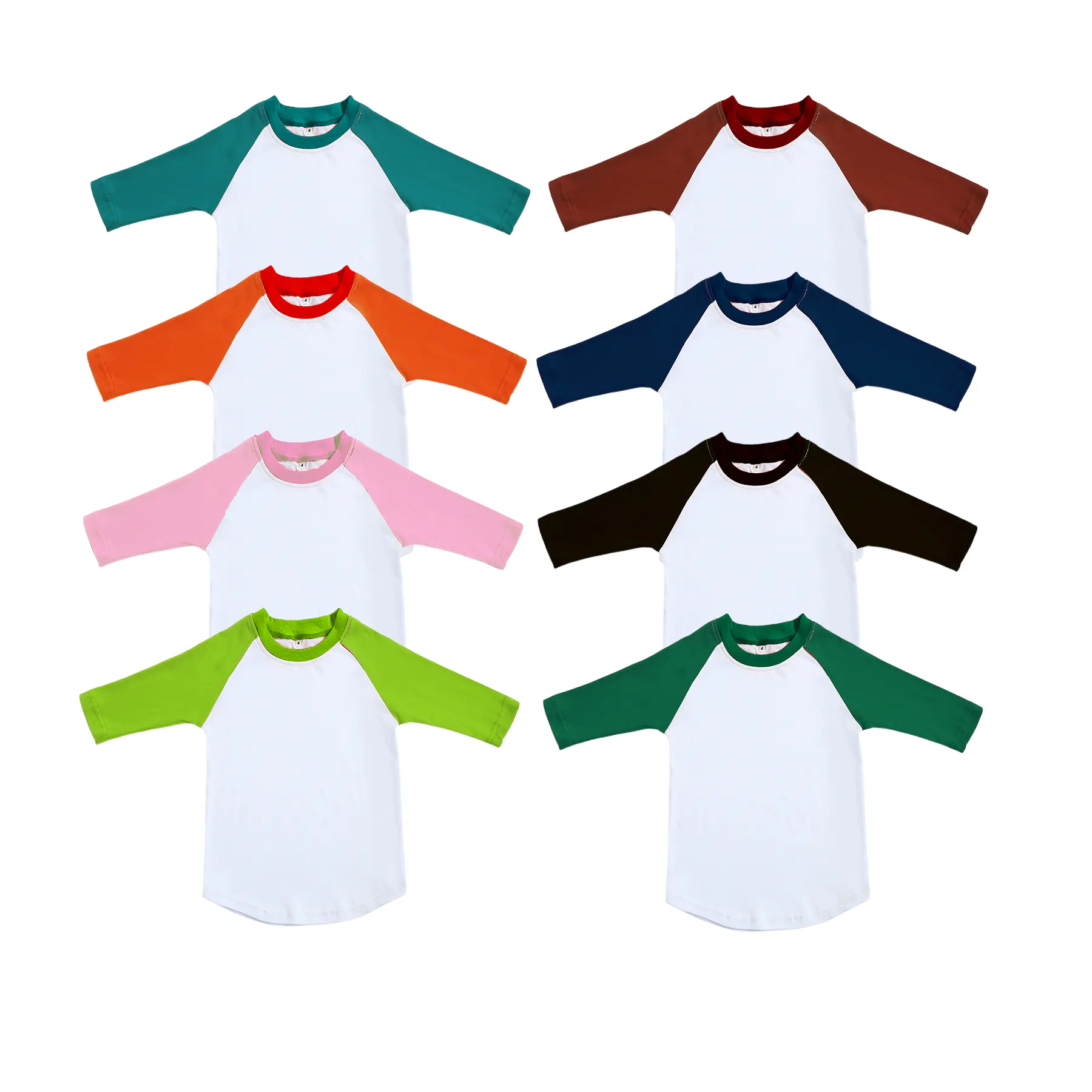 Camiseta raglan unissex, presente de aniversário para menino, 100% algodão, camisetas de beisebol de manga longa