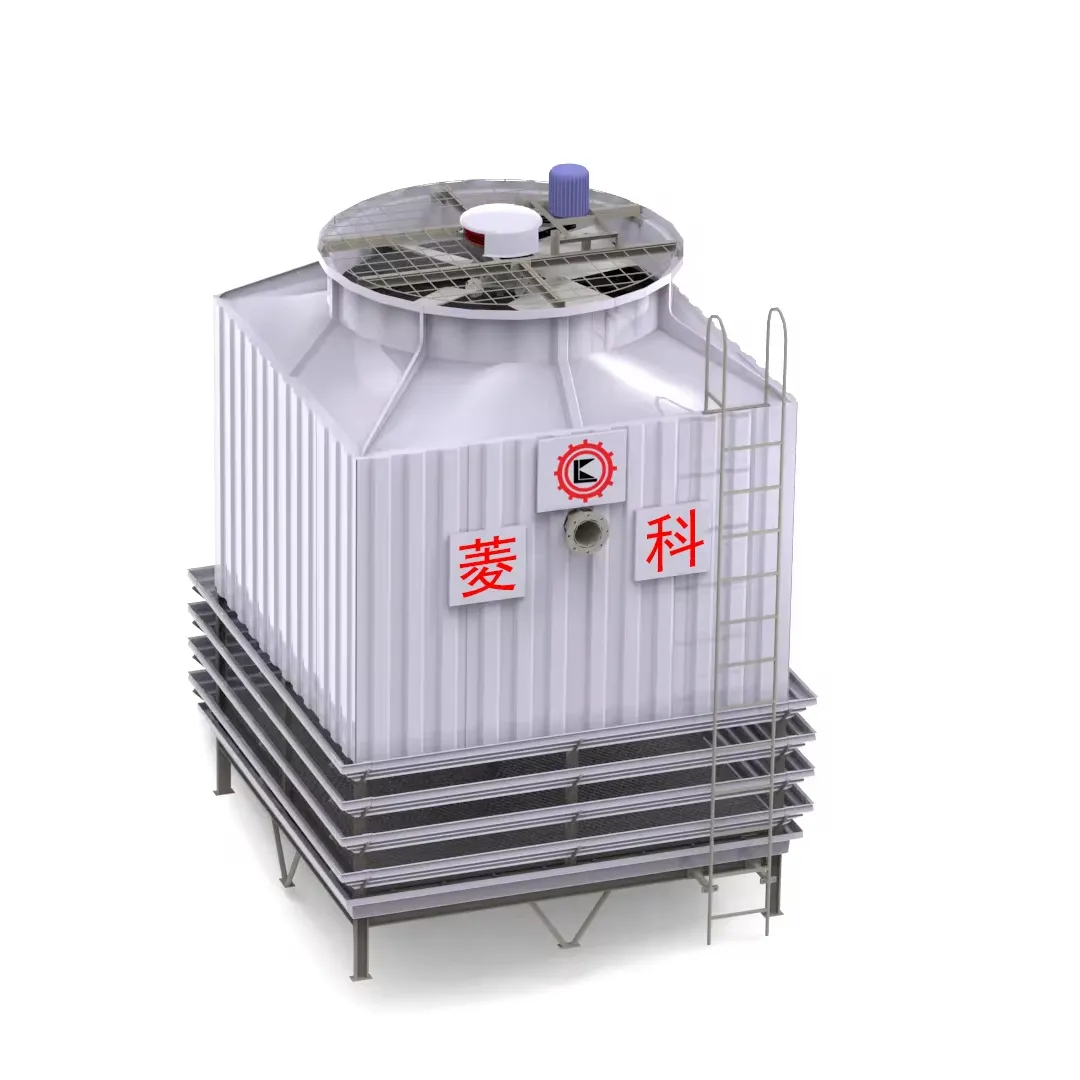 산업용 냉각 장비 100 톤 냉각 타워 콘트라 플루조 원형 카운터 플로우 물 냉각 타워 판매