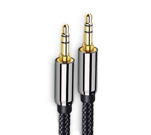 <span class=keywords><strong>Cable</strong></span> <span class=keywords><strong>Auxiliar</strong></span> de Audio de Alta Fidelidad, Adaptador de Entrada <span class=keywords><strong>Auxiliar</strong></span> Macho a Macho, <span class=keywords><strong>Cable</strong></span> <span class=keywords><strong>Auxiliar</strong></span> Trenzado de Nailon de 3.5 mm - Product Image 2