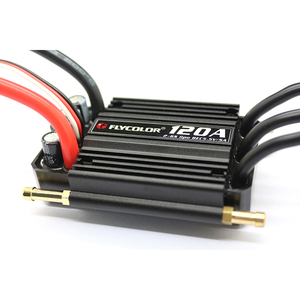Flycolor ESC Brushless Impermeabile in Plastica 120A 720A Corrente di Picco 2-6S Lipo Regolatore di Velocità BEC 5.5V/5A Sistema di Raffreddamento ad Acqua <span class=keywords><strong>RC</strong></span> - Product Image 2