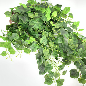 Künstliche Weinblatt-Girlande mit Mehreren Zweigen für Wand, Decke und Hochzeitsbogen - Kunstpflanzen Kletterpflanzen <span class=keywords><strong>Efeu</strong></span> - Product Image 5