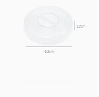Organisateur de câbles de téléphone multifonctionnel transparent, étanche et durable, clip pour écouteurs, gestion des câbles de chargeur, boîte de rangement pour données