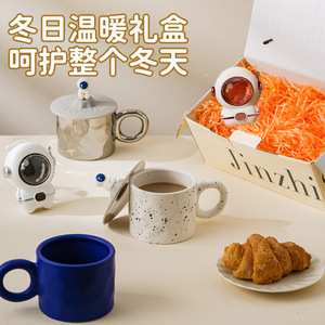 เครื่องทำความร้อนมือพกพา Jinzhi แบบชาร์จ USB ความจุ 1000mAh-1200mAh แผ่นทำความร้อนรูปนักบินอวกาศ ชุดของขวัญ - Product Image 5