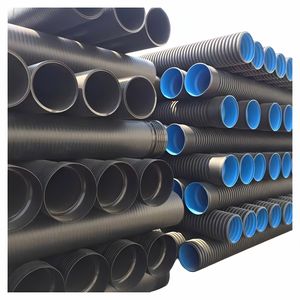 Tubería de <span class=keywords><strong>Drenaje</strong></span> Corrugada de HDPE Negra de Alta Calidad, Duradera, Flexible, de Bajo <span class=keywords><strong>Precio</strong></span>, Resistente a Altas Presiones, Hecha de Material PE - Product Image 4