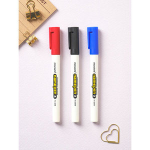 Penna scritta Monami sottile confezione 3 marker misti ed evidenziatori - Product Image 1