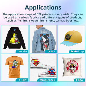 Nouvelle imprimante DTF professionnelle à grande vitesse à 4 têtes, 24 pouces, configuration complète, 38 m²/h, automatique pour l'impression de t-shirts - Product Image 2