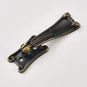 Furniture Handle Ring Zinc Alloy Bronze Traditional Drawer Pull Durable - Product Image 3