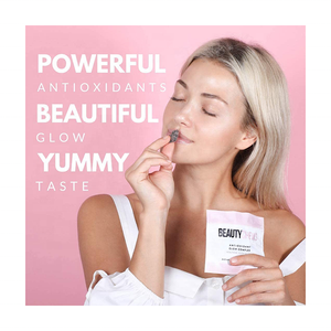 แอสตาแซนธินกัมมี่ที่มีวิตามินอีเพื่อความงามสำหรับเด็กที่ห่อหุ้มเป็นยาลูกกวาด - Product Image 2