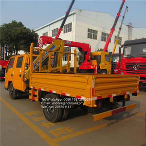 חדש JMC כפול בקתת בום משאית מתקפל זרוע מעלית מיני קטן להרים משאית מנוף <span class=keywords><strong>3</strong></span> טון 2ton - Product Image 6