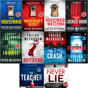 Colección de 10 Libros de la Serie Thriller, Novela de Ficción de Suspense Psicológico, Caja de Regalo Hecha de Papel Resistente para Adultos - Product Image 4