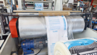 Machine de stratification de sac tissé par pp avec les deux système automatique de match de côté