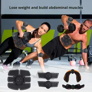 Masajeador Corporal TENS Recargable de ABS con Tecnología de Electroimpulsos para Masaje Muscular, Fitness, Adelgazamiento y Ejercicio Corporal - Product Image 4