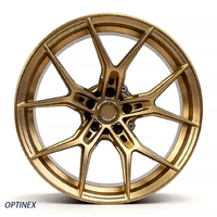 Jantes forgées sur mesure à 5 branches 16 17 18 19 20 21 22 pouces 5x112 5x114.3 5x120 5x127 5x130 pour BMW AUDI MERCEDES Berlines de luxe