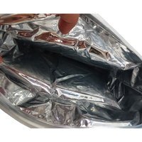 Sac isotherme extensible écologique en feuille d'aluminium de qualité alimentaire et mousse PU pour l'expédition de crèmes glacées